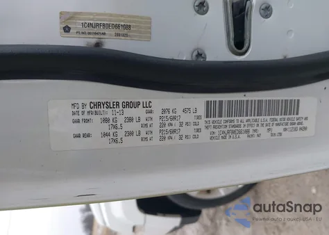 2014 Jeep Patriot Latitude z USA, uszkodzony, nr VIN 1C4NJRFB0ED661088